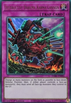Destructive Daruma Karma Cannon - Darkwing Blast (Ultra Rare) [DABL-084]