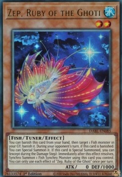 Zep, Ruby of the Ghoti - Darkwing Blast (Ultra Rare) [DABL-085]
