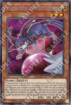 Advanced Crystal Beast Ruby Carbuncle - Battles of Legend: Crystal Revenge (Secret Rare) [BLCR-010]