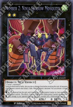 Number 2: Ninja Shadow Mosquito - Battles of Legend: Crystal Revenge (Secret Rare) [BLCR-029]