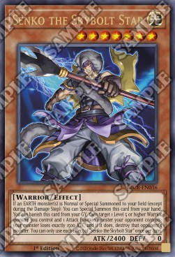 Senko the Skybolt Star - Battles of Legend: Crystal Revenge (Ultra Rare) [BLCR-036]