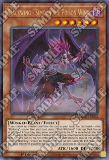 Blackwing - Simoon the Poison Wind - Battles of Legend: Crystal Revenge (Ultra Rare) [BLCR-062]