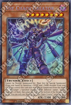 The Chaos Creator - Battles of Legend: Crystal Revenge (Secret Rare) [BLCR-070]
