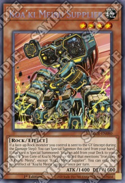 Koa'ki Meiru Supplier - Battles of Legend: Crystal Revenge (Secret Rare) [BLCR-080]
