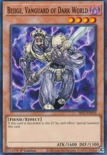 Beiige, Vanguard of Dark World - Structure Deck: Dark World (Common) [SR13-010]