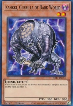 Kahkki, Guerilla of Dark World - Structure Deck: Dark World (Common) [SR13-013]