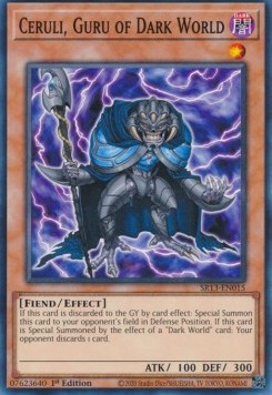 Ceruli, Guru of Dark World - Structure Deck: Dark World (Common) [SR13-015]