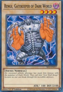 Renge, Gatekeeper of Dark World - Structure Deck: Dark World (Common) [SR13-017]