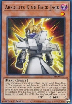 Absolute King Back Jack - Structure Deck: Dark World (Common) [SR13-024]