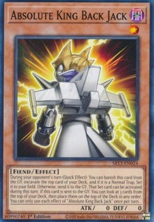Absolute King Back Jack - Structure Deck: Dark World (Common) [SR13-024]