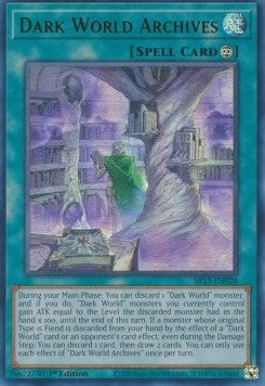 Dark World Archives - Structure Deck: Dark World (Ultra Rare) [SR13-026]