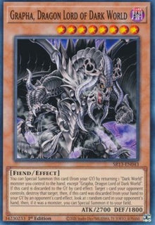 Grapha, Dragon Lord of Dark World - Structure Deck: Dark World (Common) [SR13-043]
