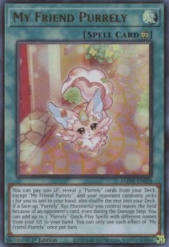 My Friend Purrely (V.1 - Ultra Rare) - Amazing Defenders (Ultra Rare) [AMDE-020]