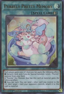 Purrely Pretty Memory (V.1 - Ultra Rare) - Amazing Defenders (Ultra Rare) [AMDE-022]