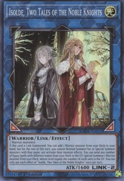 Isolde, Two Tales of the Noble Knights (V.1 - Super Rare) - Amazing Defenders (Super Rare) [AMDE-052]
