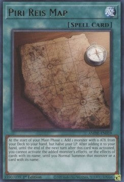 Piri Reis Map - Amazing Defenders (Rare) [AMDE-059]