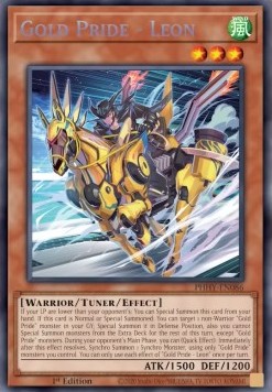 Gold Pride - Leon (V.1 - Secret Rare) - Photon Hypernova (Secret Rare) [PHHY-086]
