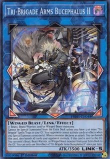 Tri-Brigade Arms "Bucephalus II" (V.1 - Super Rare) - Photon Hypernova (Super Rare) [PHHY-048]