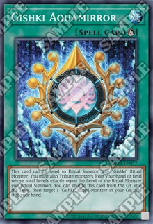 Gishki Aquamirror - OTS Tournament Pack 21 (Common) [OP21-017]