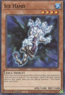 Ice Hand - Structure Deck: Beware of Traptrix (Common) [SDBT-021]