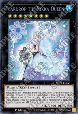 Teardrop the Rikka Queen (V.1 - Ultra Rare) - Maze of Memories (Ultra Rare) [MAZE-053]