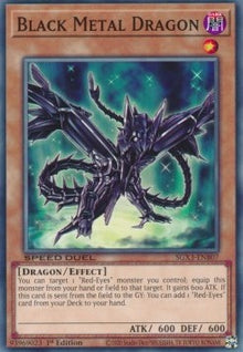 Black Metal Dragon - Speed Duel GX: Duelists of Shadows (Common) [SGX3-B07]