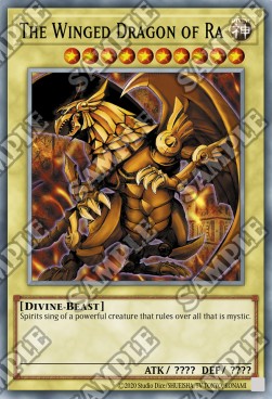 The Winged Dragon of Ra (V.1 - Ultra Rare)