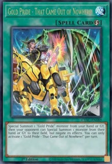 Gold Pride - That Came Out of Nowhere! - Cyberstorm Access (Ultra Rare) [CYAC-089]