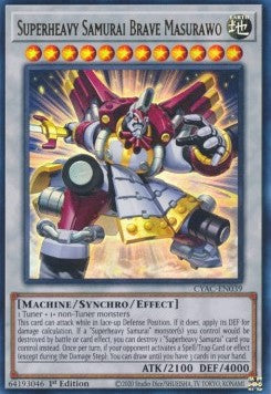 Superheavy Samurai Brave Masurawo - Cyberstorm Access (Ultra Rare) [CYAC-039]