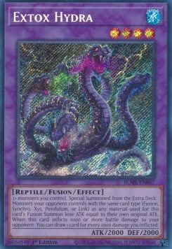 Extox Hydra (V.1 - Secret Rare) - Battles of Legend: Monstrous Revenge (Secret Rare) [BLMR-007]
