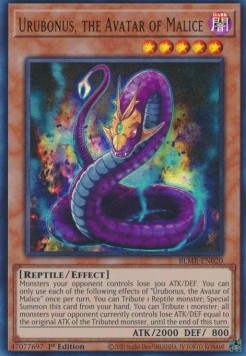 Urubonus, the Avatar of the Malice - Battles of Legend: Monstrous Revenge (Ultra Rare) [BLMR-020]