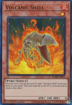 Volcanic Shell (V.1 - Ultra Rare) - Battles of Legend: Monstrous Revenge (Ultra Rare) [BLMR-053]