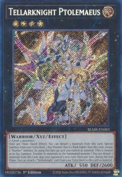 Tellarknight Ptolemaeus (V.1 - Secret Rare) - Battles of Legend: Monstrous Revenge (Secret Rare) [BLMR-083]