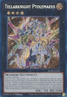 Tellarknight Ptolemaeus (V.1 - Secret Rare) - Battles of Legend: Monstrous Revenge (Secret Rare) [BLMR-083]