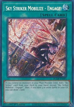 Sky Striker Mobilize - Engage! (V.1 - Secret Rare) - Battles of Legend: Monstrous Revenge (Secret Rare) [BLMR-091]