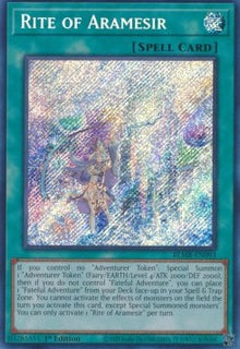 Rite of Aramesir (V.1 - Secret Rare) - Battles of Legend: Monstrous Revenge (Secret Rare) [BLMR-093]
