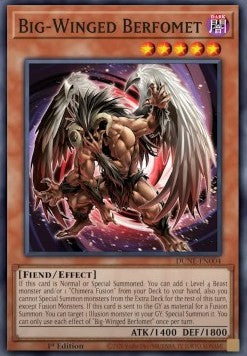 Big-Winged Berfomet - Duelist Nexus (Super Rare) [DUNE-004]