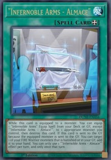 "Infernoble Arms - Almace" (V.1 - Ultra Rare) - Duelist Nexus (Ultra Rare) [DUNE-056]