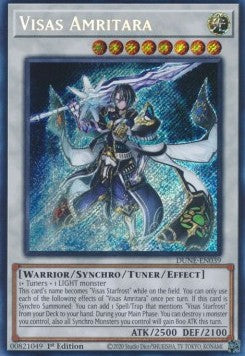 Visas Amritara (V.1 - Secret Rare) - Duelist Nexus (Secret Rare) [DUNE-039]