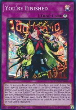 You're Finished - Duelist Nexus (Super Rare) [DUNE-080]