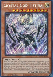 Crystal God Tistina (V.1 - Secret Rare) - Duelist Nexus (Secret Rare) [DUNE-089]