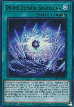 Divine Domain Baatistina (V.1 - Ultra Rare) - Duelist Nexus (Ultra Rare) [DUNE-090]