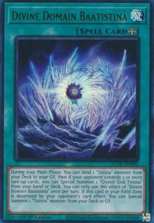 Divine Domain Baatistina (V.1 - Ultra Rare) - Duelist Nexus (Ultra Rare) [DUNE-090]