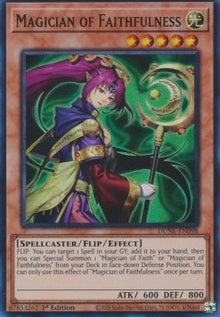 Magician of Faithfulness - Duelist Nexus (Super Rare) [DUNE-098]