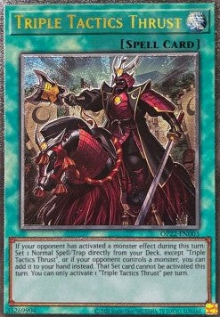 Triple Tactics Thrust - OTS Tournament Pack 22 (Ultimate Rare) [OP22-003]