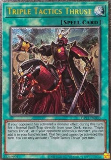 Triple Tactics Thrust - OTS Tournament Pack 22 (Ultimate Rare) [OP22-003]