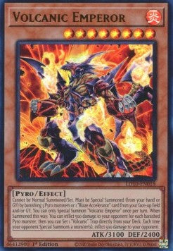 Volcanic Emperor - Legendary Duelists: Soulburning Volcano (Ultra Rare) [LD10-018]