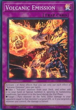 Volcanic Emission - Legendary Duelists: Soulburning Volcano (Super Rare) [LD10-023]