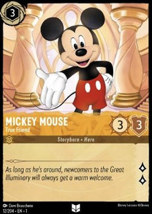 Mickey Mouse - True Friend - The First Chapter (Uncommon) [1TFC-12]