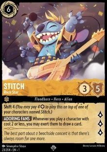 Stitch - Rock Star - The First Chapter (Super Rare) [1TFC-23]